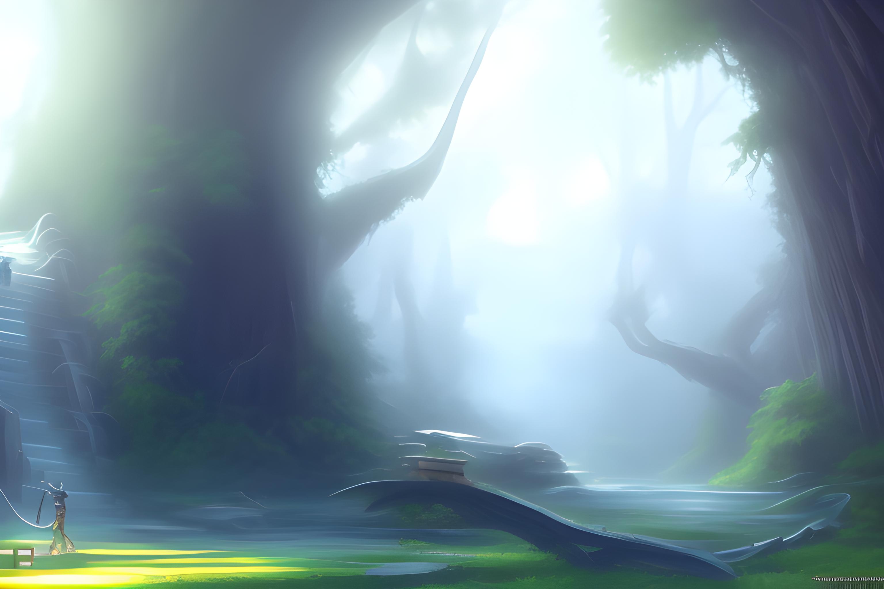 uma faleva 4k com um garoto subindo  com um fuzil em uma escada 